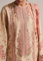 Unstitched Embroidered Lawn 3Pc Suit