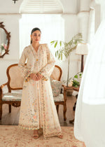 Unstitched Embroidered Lawn 3Pc Suit