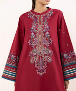 Unstitched Embroidered Lawn 3Pc Suit