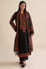 Unstitched Embroidered Lawn 3Pc Suit