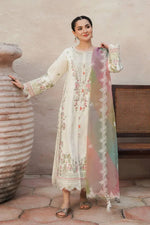 Unstitched Embroidered Lawn 3Pc Suit