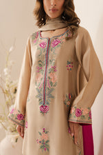 Unstitched Embroidered Lawn 3Pc Suit