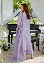 Unstitched Embroidered Lawn 3Pc Suit