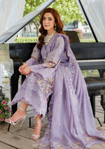 Unstitched Embroidered Lawn 3Pc Suit