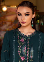 Unstitched Embroidered Lawn 3Pc Suit