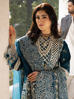 Unstitched Embroidered Lawn 3Pc Suit