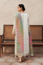Unstitched Embroidered Lawn 3Pc Suit