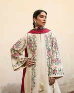 Unstitched Embroidered Lawn 3Pc Suit