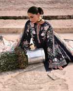 Unstitched Embroidered Lawn 3Pc Suit