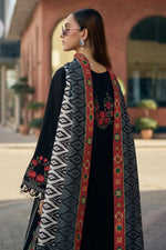 Unstitched Embroidered Lawn 3Pc Suit
